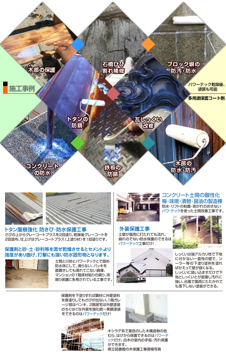 パワーテック 防水＆防さび保護コート剤とは