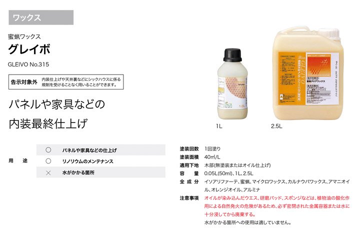 リボス　グレイボ No.315とは