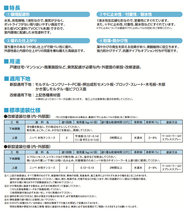 水性ケンエース