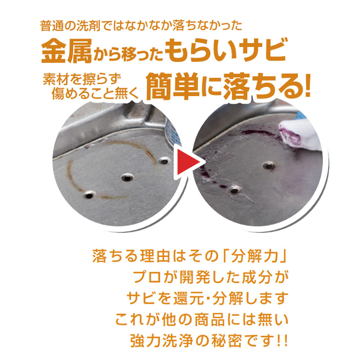 復活洗浄剤サビ取り用とは