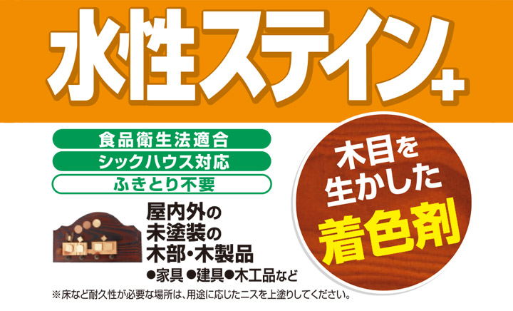 カンペハピオ 水性ステイン＋とは