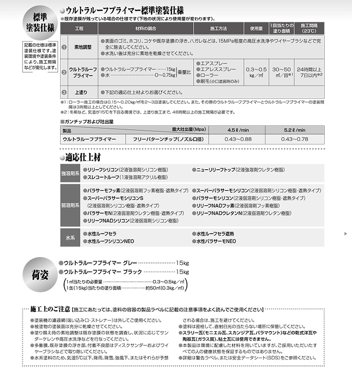 ウルトラルーフプライマー