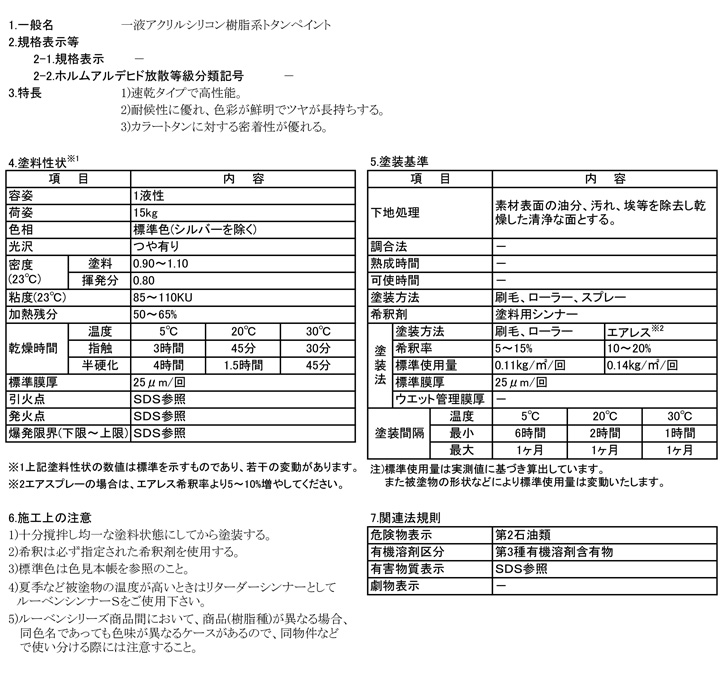 シリコンルーベン一液EXTRAとは
