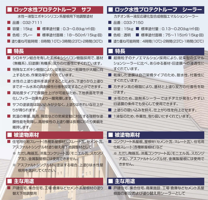 ロック水性プロテクトルーフ シーラー