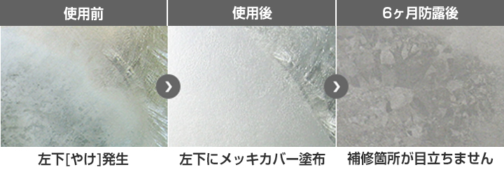 メッキカバー特長