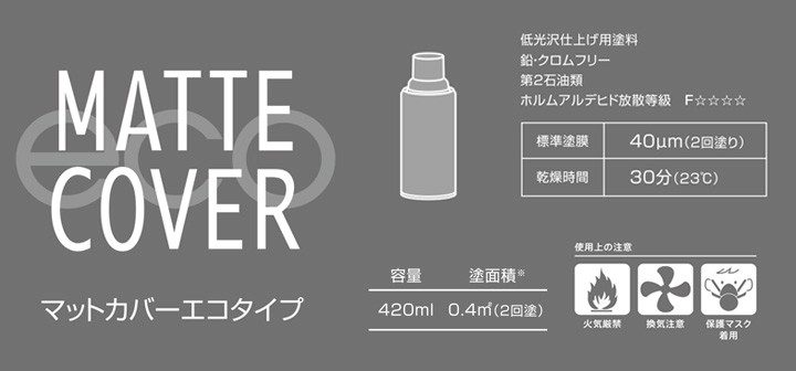 マットカバースプレーとは