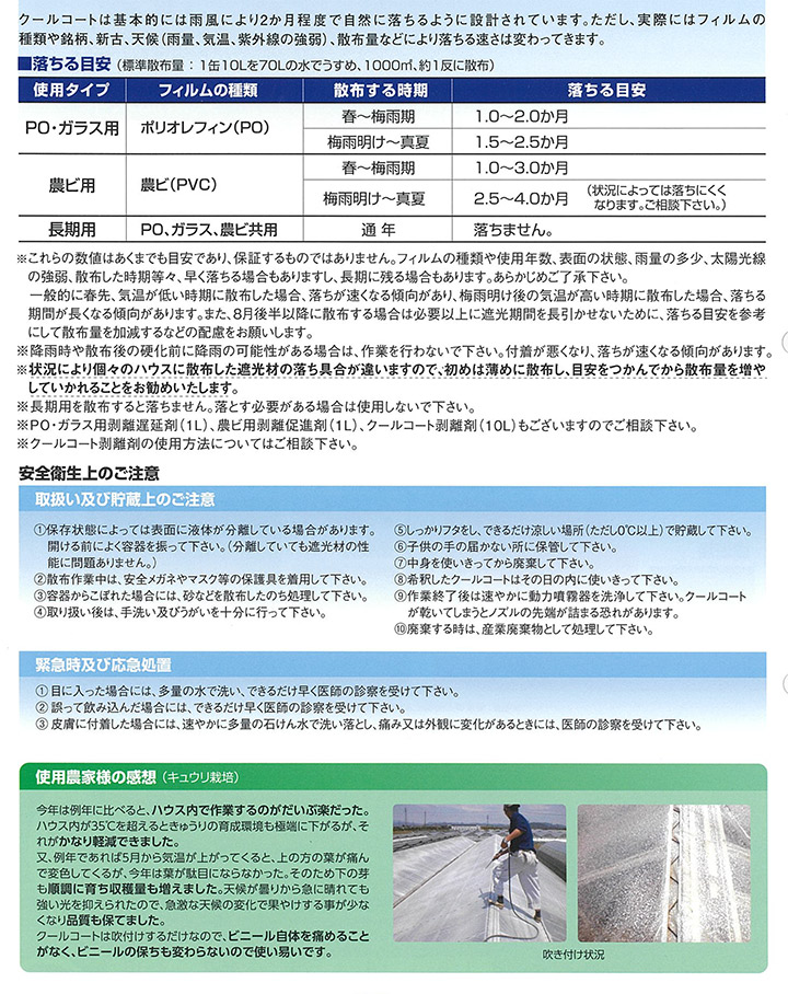 クールコートとは