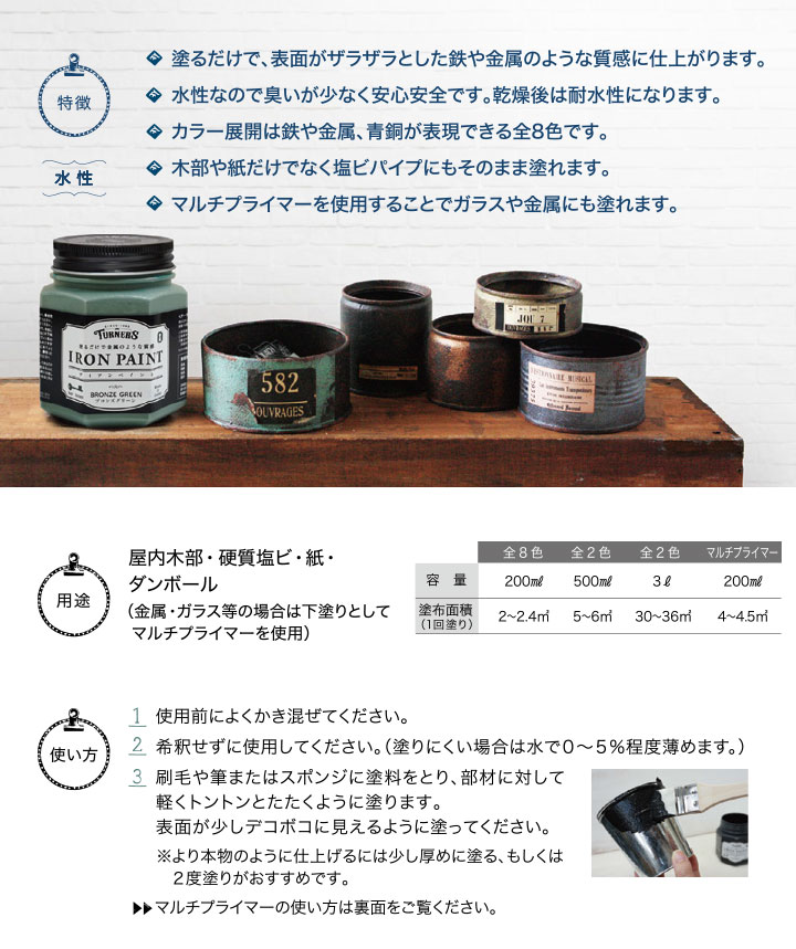 アイアンペイントとは