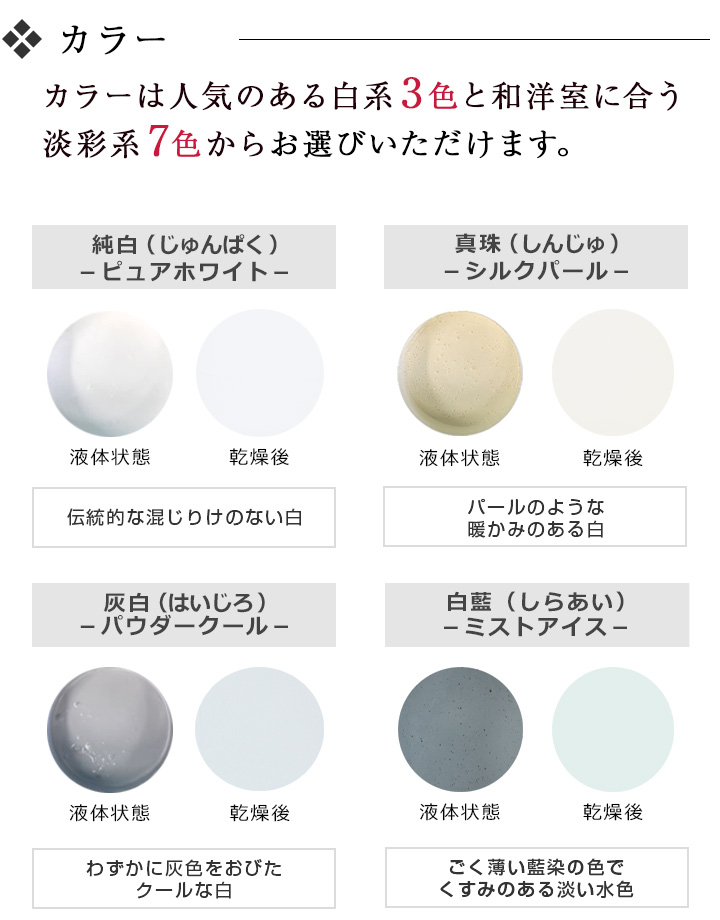 EF漆喰EASYカラー