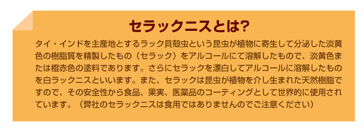 セラックニスとは