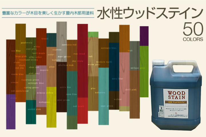 水性ウッドステインとは