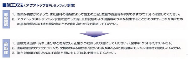 アクアトップSF水性とは
