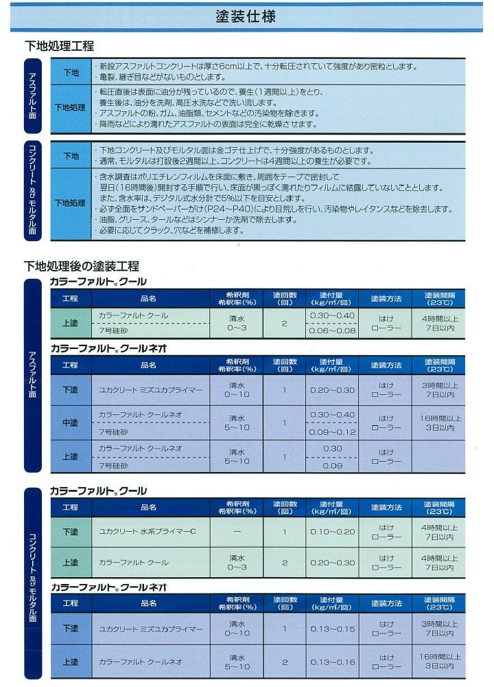 カラーファルトクール,大同塗料,新設アスファルト路面用太陽熱反射塗料,遮熱,アスファルト,遊歩道,太陽熱反射塗料