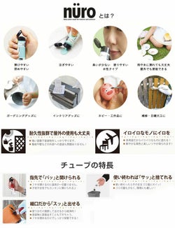 ヌーロ,通常色,水性工作用塗料,カンペハピオ,チューブ,文化祭,工作