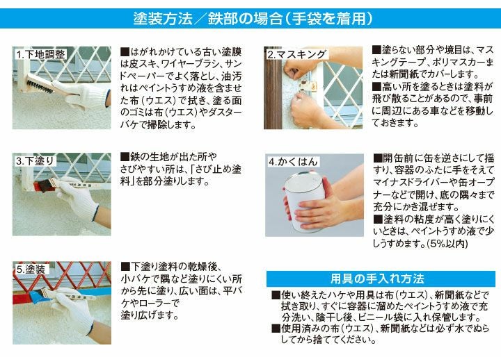 油性ウレタンガード,カンペハピオ,鉄・木用,油性,屋内外用