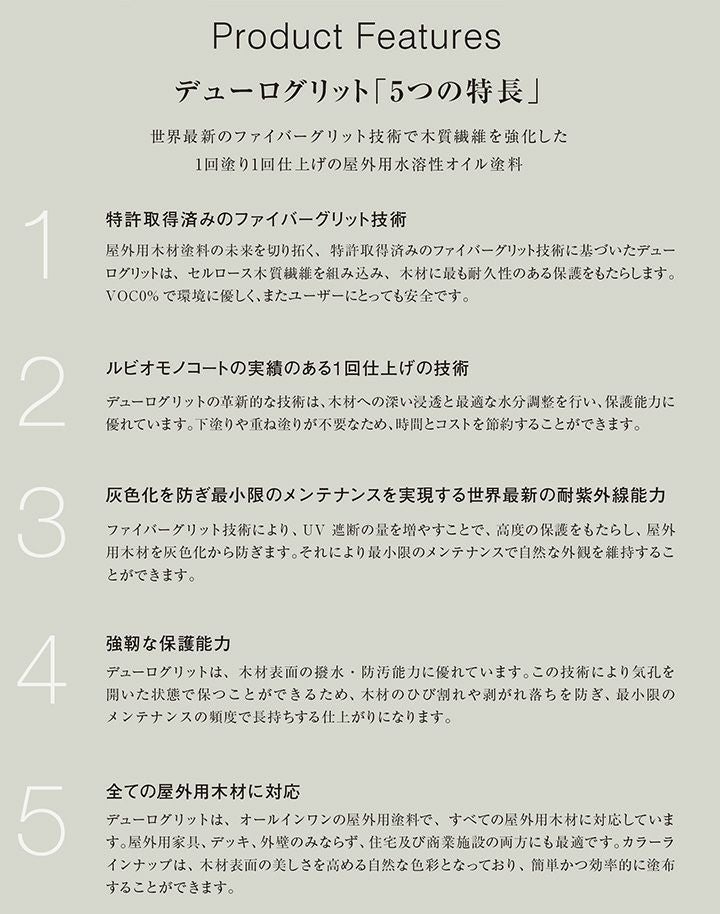 ルビオモノコート デューログリッド 9色 1L（ ニッシンイクス / 屋外用塗料）