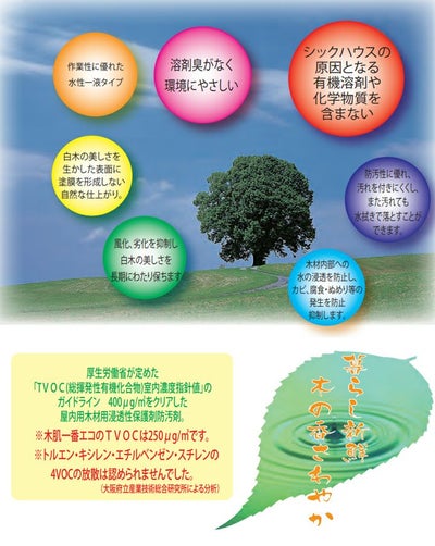 ミヤキ 木肌一番エコ 水性タイプ 1kg