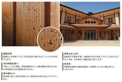 ワイティープルーフＷ 16L ＜8色＞ 木材保護着色塗料 紫外線カット UVカット 撥水 (浸透性シリコーン系木材保護着色塗料) ABC商会